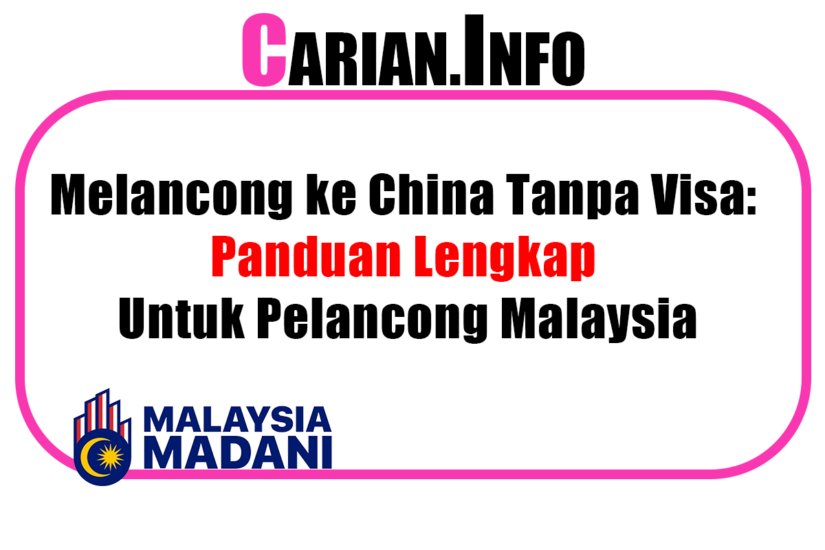 melancong ke China